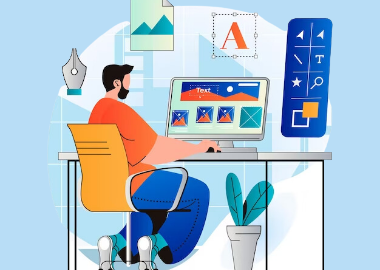 Graphic designing